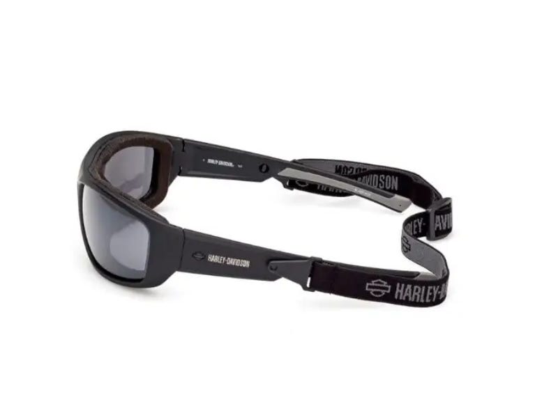 HARLEY-DAVIDSON BLAZE ACE UNISEX GREY COLOUR ENHANCING SILVER MIRROR SUNGLASSES