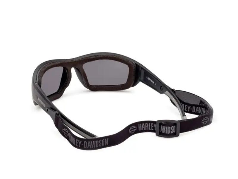 HARLEY-DAVIDSON BLAZE ACE UNISEX GREY COLOUR ENHANCING SILVER MIRROR SUNGLASSES