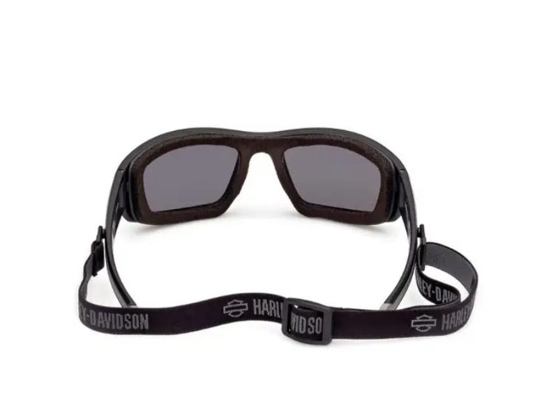 HARLEY-DAVIDSON BLAZE ACE UNISEX GREY COLOUR ENHANCING SILVER MIRROR SUNGLASSES