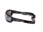 HARLEY-DAVIDSON BLAZE ACE UNISEX GREY COLOUR ENHANCING SILVER MIRROR SUNGLASSES