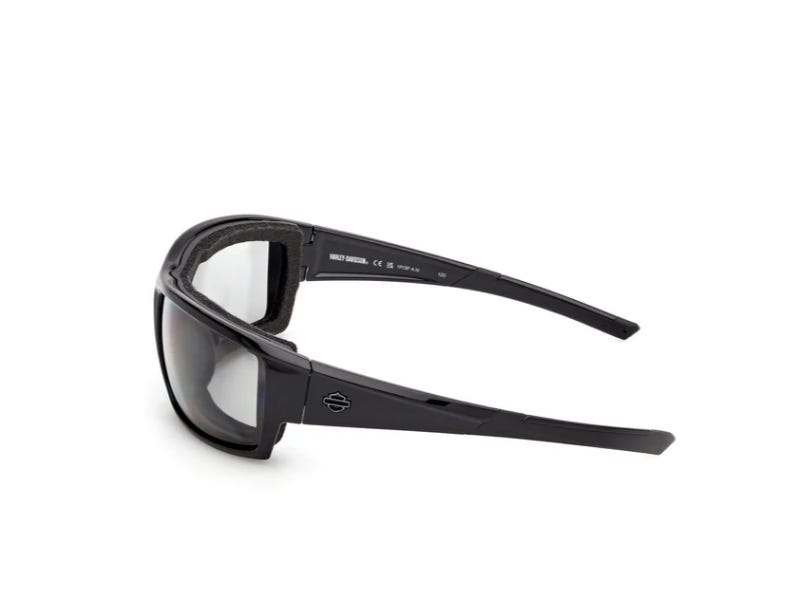 HARLEY-DAVIDSON MENS JUNEAU 2.0 SPORT PERFORMANCE SUNGLASSES -  BLACK