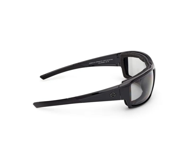 HARLEY-DAVIDSON MENS JUNEAU 2.0 SPORT PERFORMANCE SUNGLASSES -  BLACK