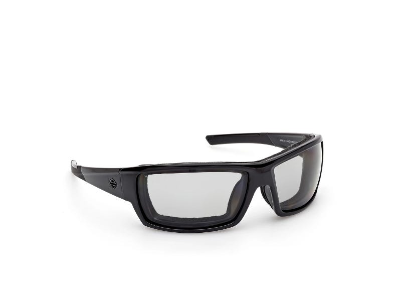 HARLEY-DAVIDSON MENS JUNEAU 2.0 SPORT PERFORMANCE SUNGLASSES -  BLACK