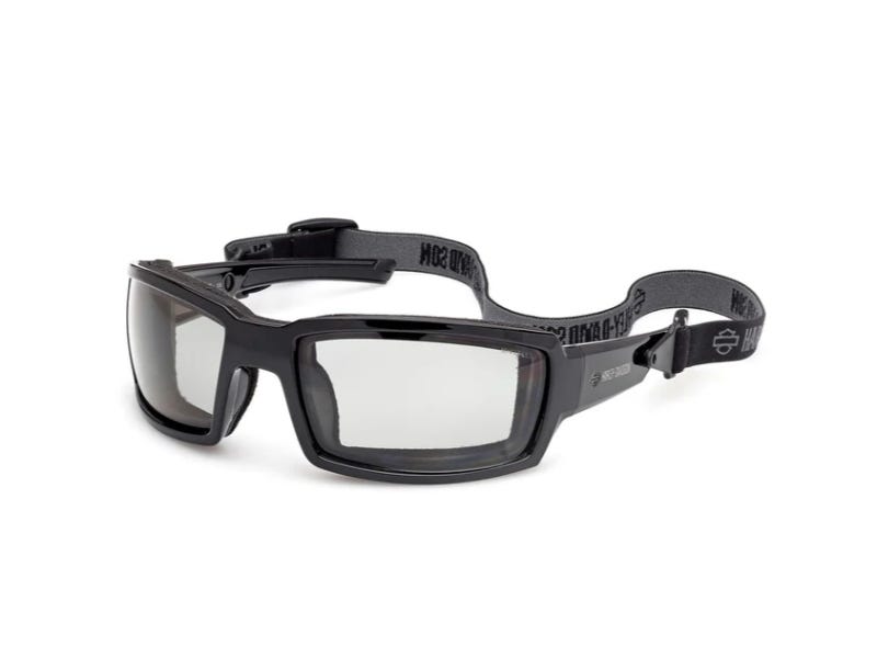 HARLEY-DAVIDSON MENS TOUR OF DUTY SPORT PERFORMANCE SUNGLASSES - BLACK