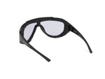 HARLEY-DAVIDSON BADLANDS AVIATOR SPORT WRAP PERFORMANCE SUNGLASSES - BLACK