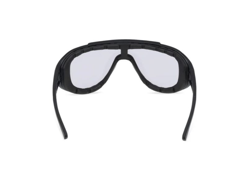 HARLEY-DAVIDSON BADLANDS AVIATOR SPORT WRAP PERFORMANCE SUNGLASSES - BLACK