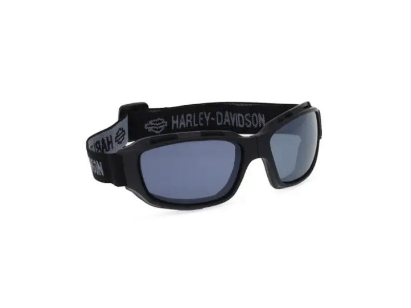 HARLEY-DAVIDSON BATTERY UNISEX FOLD GOGGLE GREY COLOUR ENHANCING SUNGLASSES