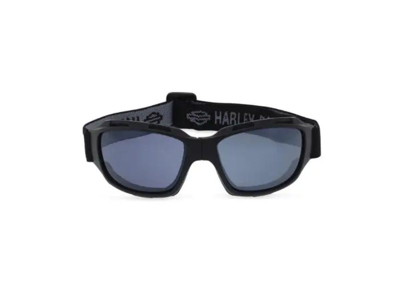 HARLEY-DAVIDSON BATTERY UNISEX FOLD GOGGLE GREY COLOUR ENHANCING SUNGLASSES