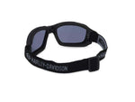 HARLEY-DAVIDSON BATTERY UNISEX FOLD GOGGLE GREY COLOUR ENHANCING SUNGLASSES