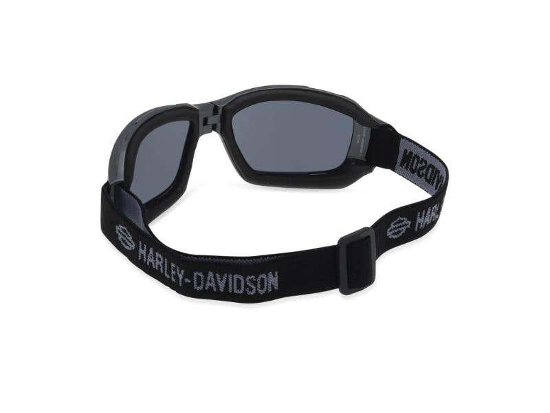 HARLEY-DAVIDSON BATTERY UNISEX FOLD GOGGLE SILVER MIRROR SUNGLASSES