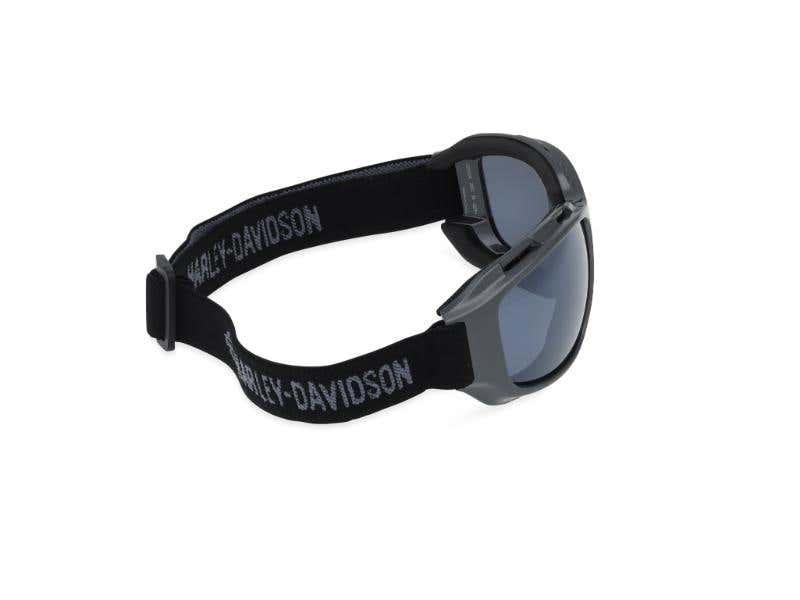 HARLEY-DAVIDSON BATTERY UNISEX FOLD GOGGLE SILVER MIRROR SUNGLASSES