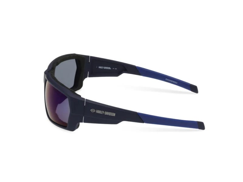 HARLEY-DAVIDSON ENGINEERED SQUARE PERFORMANCE SUNGLASSES - BLACK