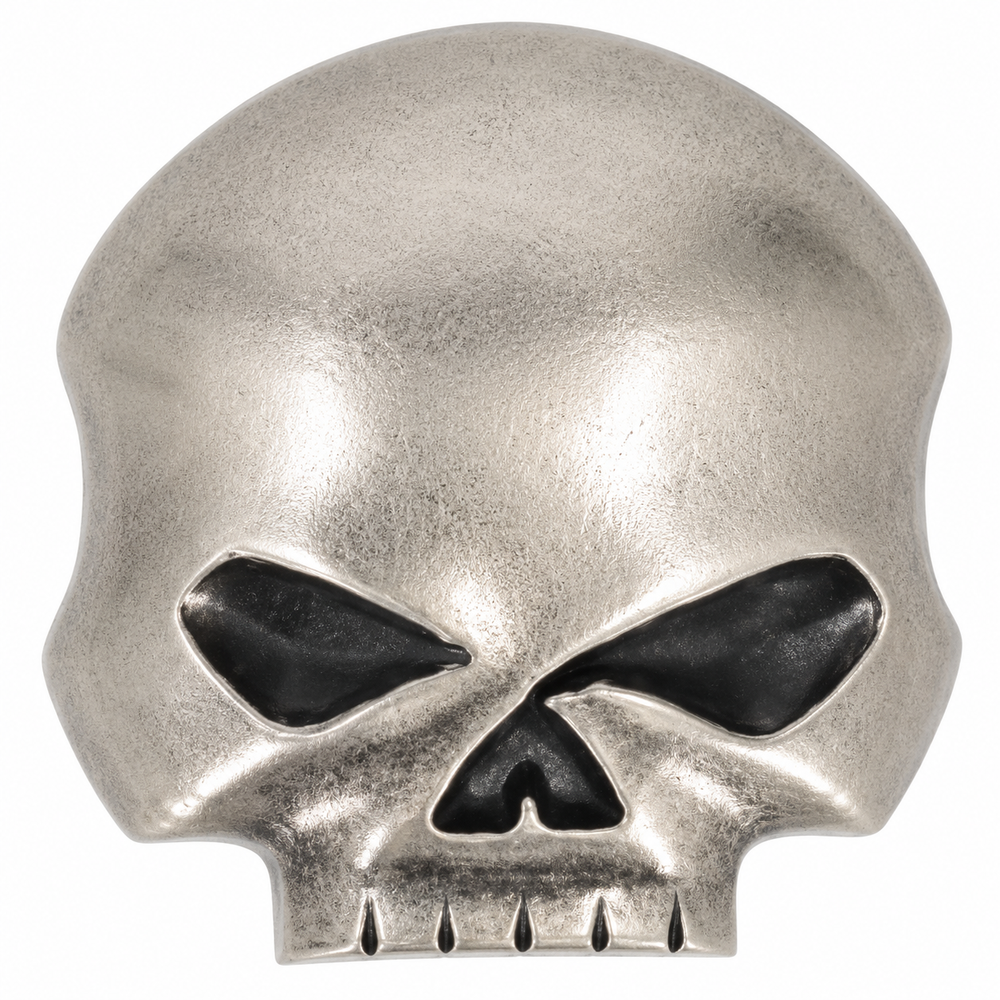 Harley-Davidson Skull Buckle Nickel