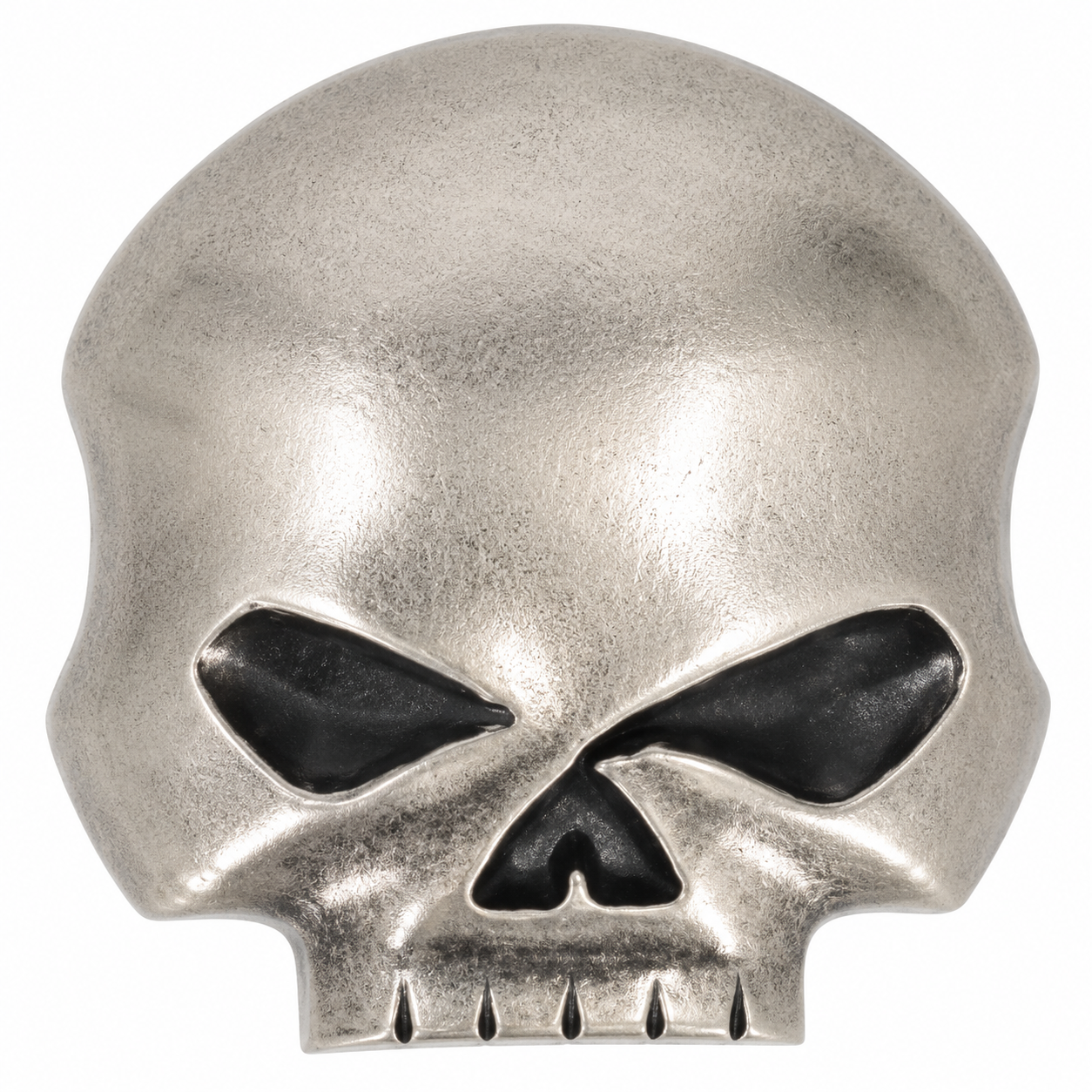 Harley-Davidson Skull Buckle Nickel