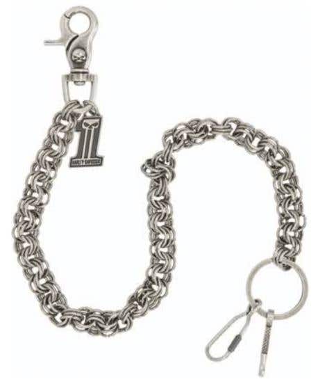 HARLEY-DAVIDSON #1 WALLET CHAIN NICKEL