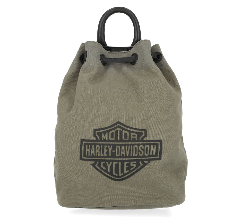 HARLEY-DAVIDSON WOMENS CLASSIC CODURA DRAWSTRING BAG