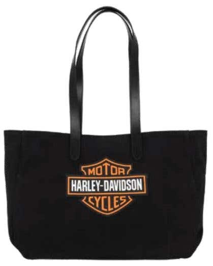 HARLEY-DAVIDSON WOMENS SUMMER BAR AND SHIELD TOTE BAG