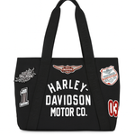 Harley-Davidson Vintage Patch Tote Bag
