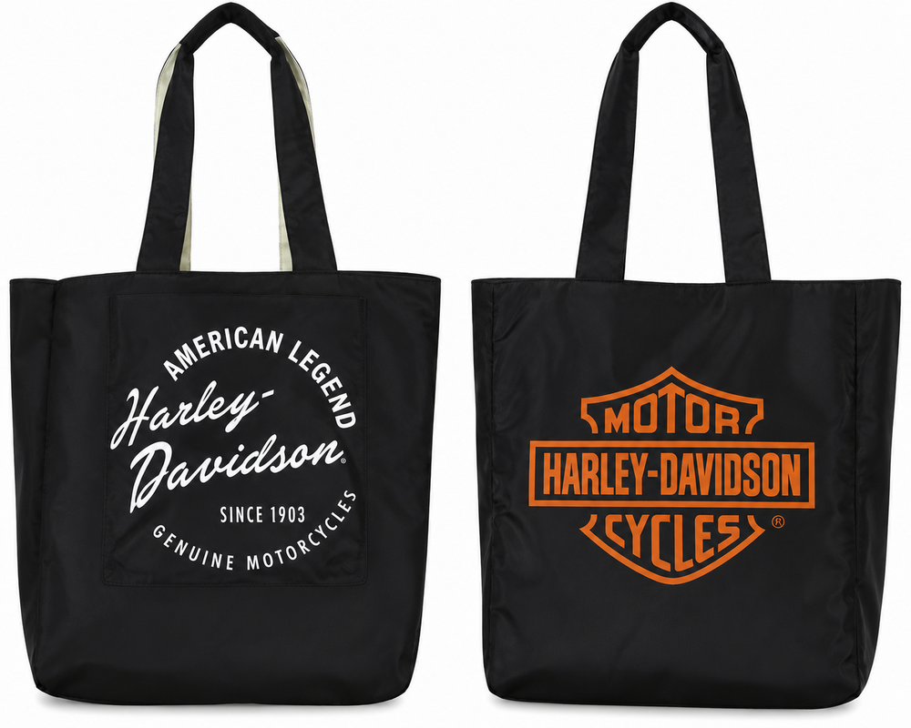 Harley-Davidson American Legend Reversible Tote Black