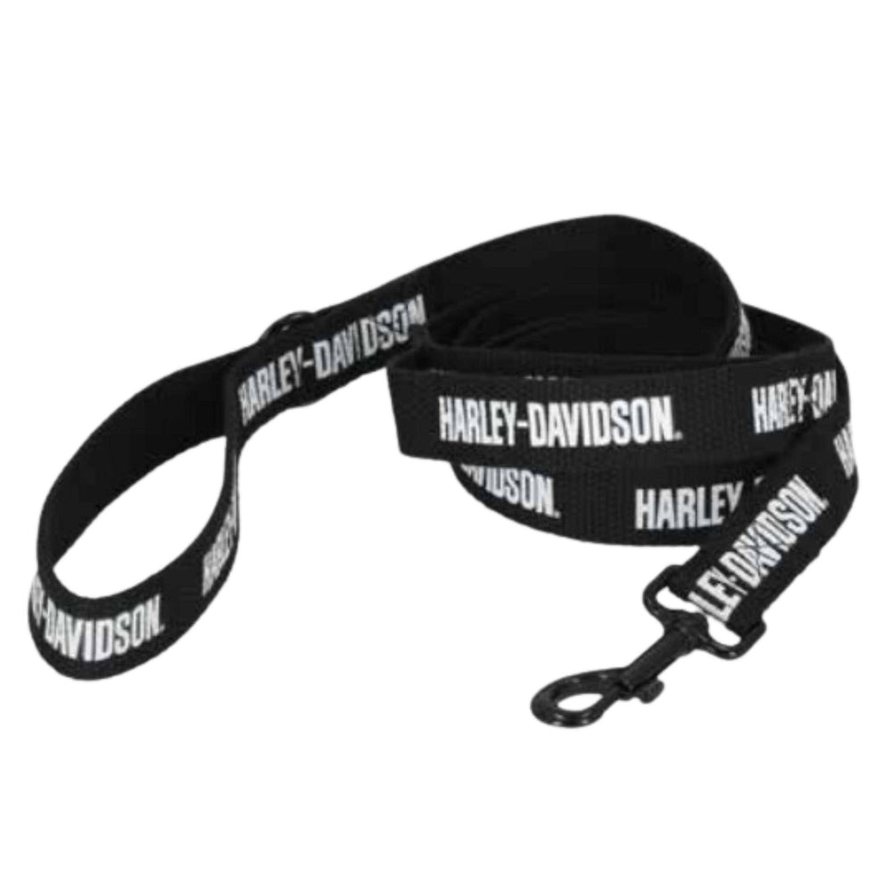 HARLEY-DAVIDSON TEXT LEASH