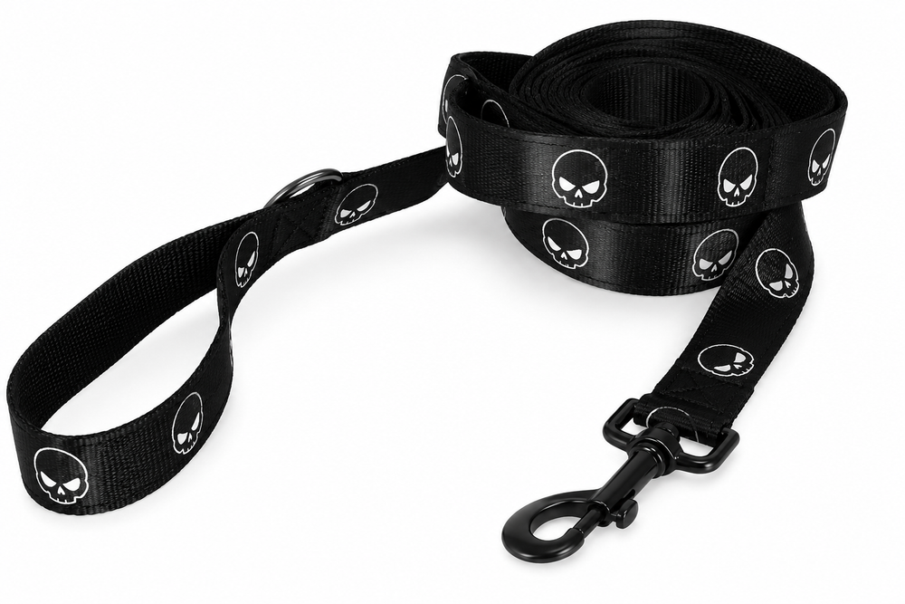 Harley-Davidson Skull Leash Black