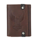 HARLEY-DAVIDSON MENS CRAZY HORSE EAGLE TRIFOLD