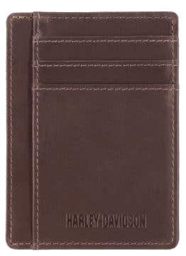 HARLEY-DAVIDSON MENS SMOOTH CLASSIC H-D CARD CASE