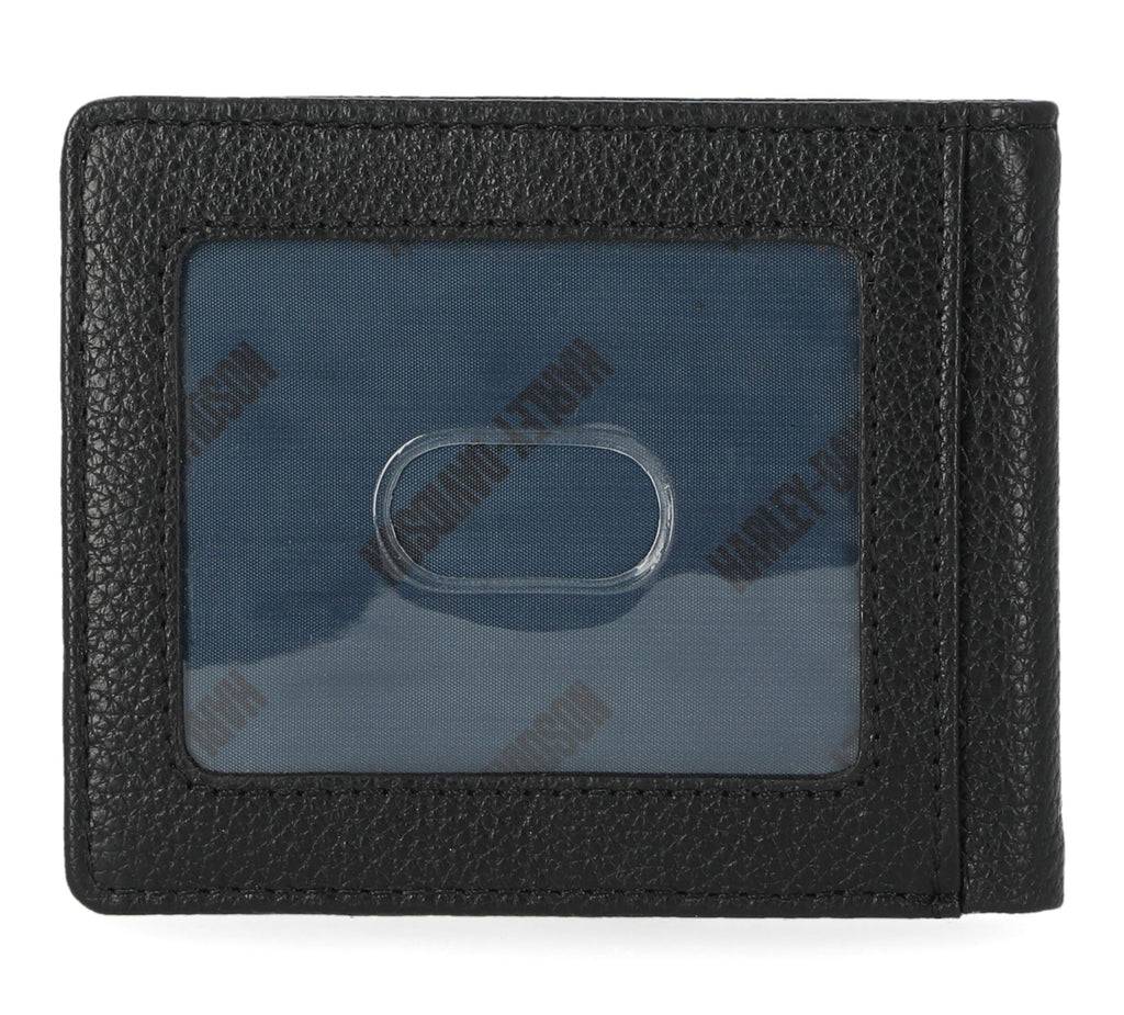 HARLEY-DAVIDSON MENS PEBBLE CLASSIC EAGLE BILLFOLD WALLET