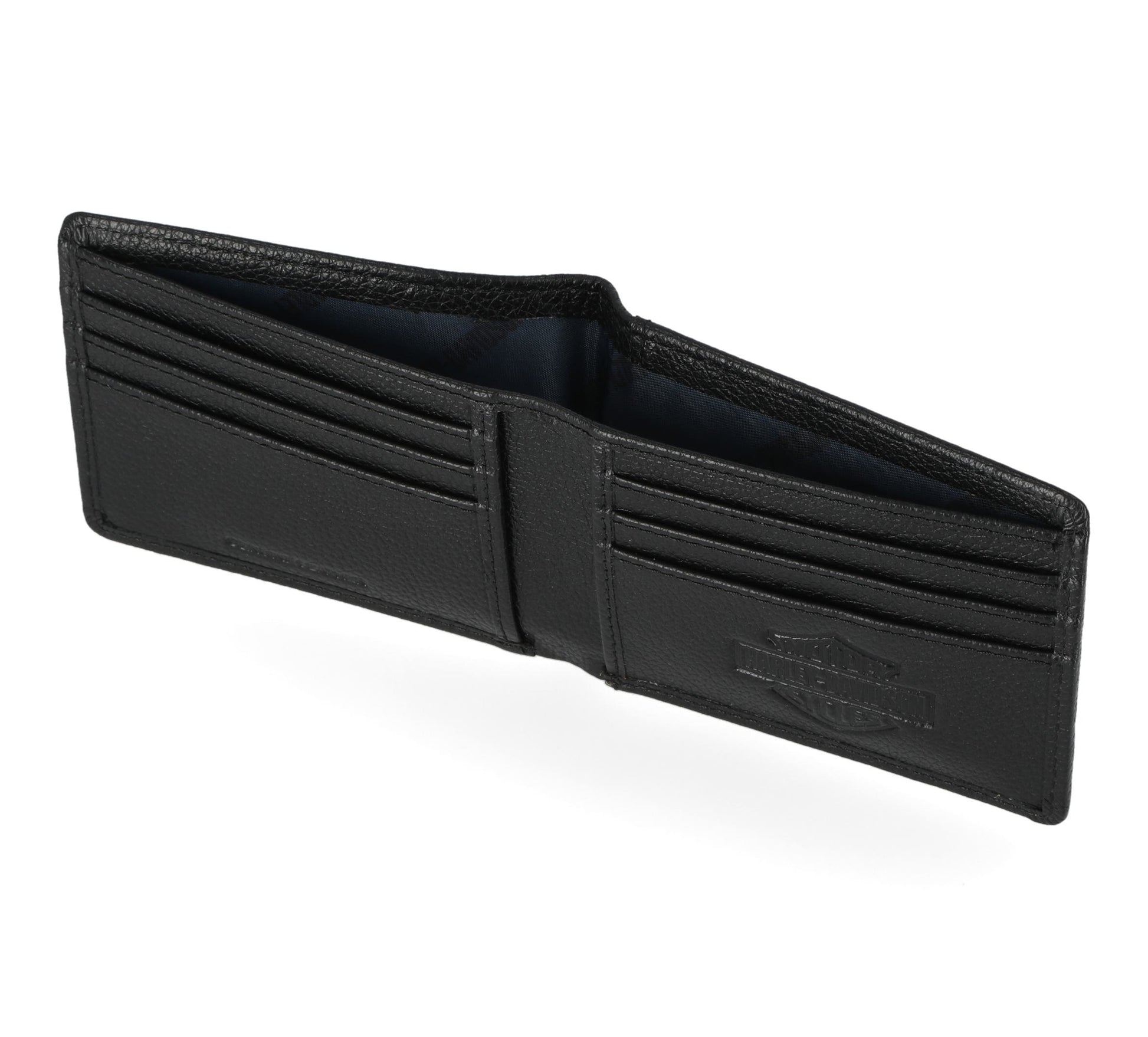 HARLEY-DAVIDSON MENS PEBBLE CLASSIC EAGLE BILLFOLD WALLET