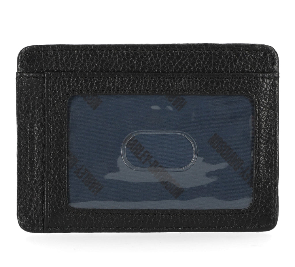 HARLEY-DAVIDSON MENS PEBBLE CLASSIC EAGLE  CARD CASE