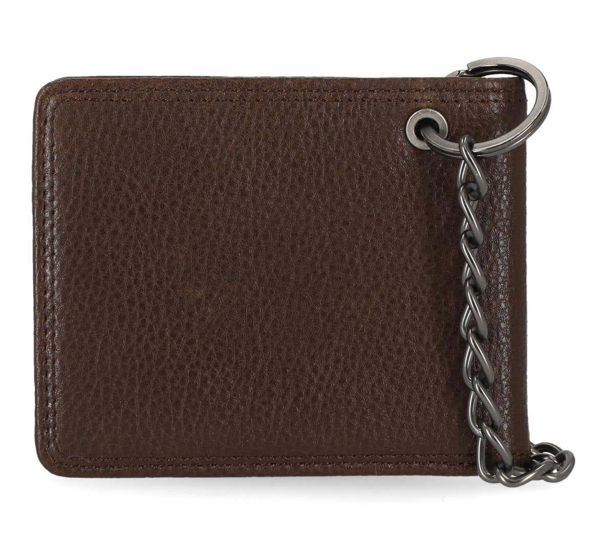 HARLEY-DAVIDSON MENS EAGLE BILLFOLD WITH CHAIN