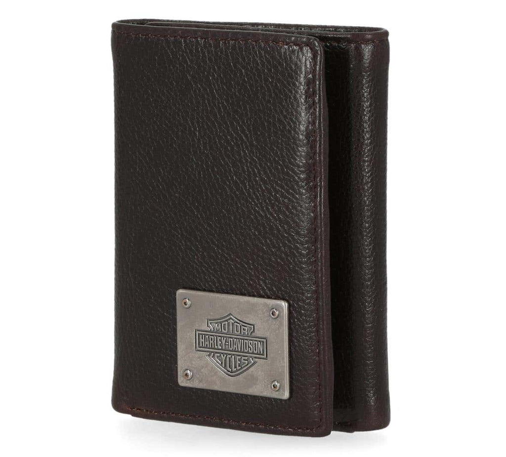 HARLEY-DAVIDSON MENS B&S PLATE TRIFOLD