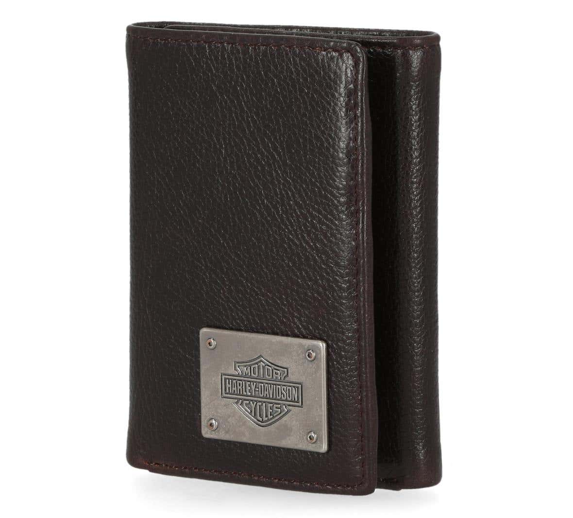 HARLEY-DAVIDSON MENS B&S PLATE TRIFOLD