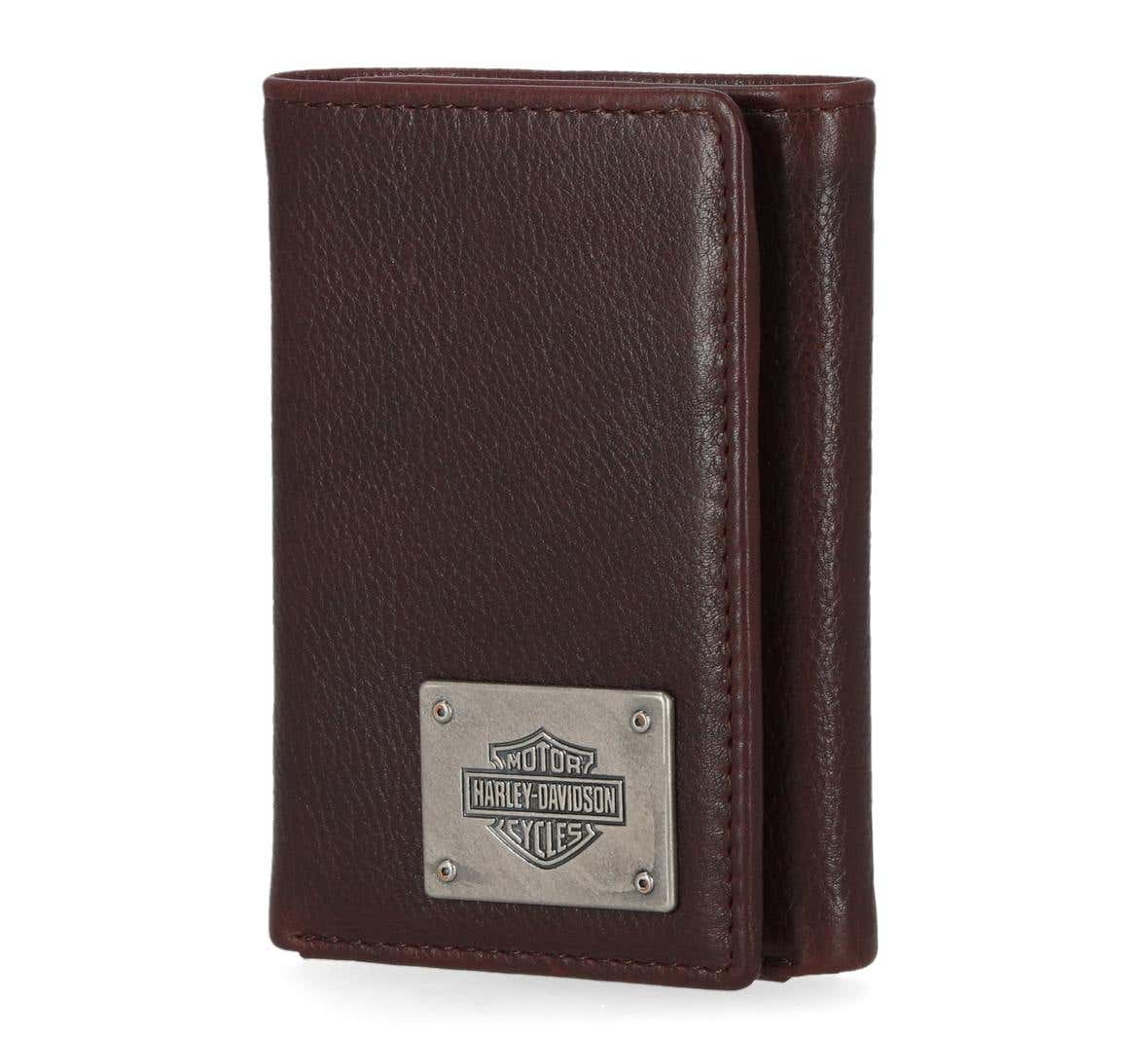 HARLEY-DAVIDSON MENS B&S PLATE TRIFOLD