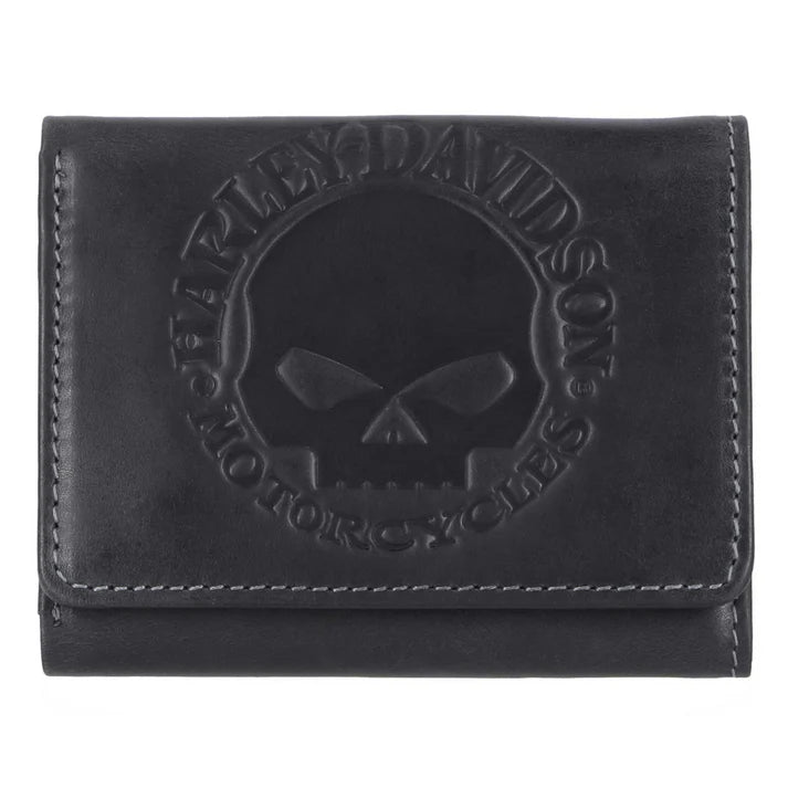 Harley-Davidson Willie G Snap Trifold Wallet