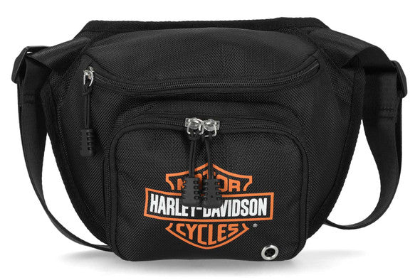 Harley-Davidson Bar and Shield Nylon Hip Bag – Black