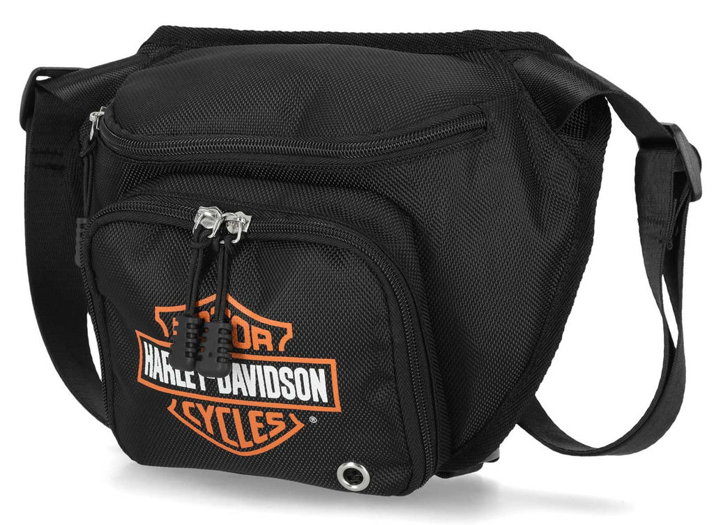Harley-Davidson Bar and Shield Nylon Hip Bag – Black