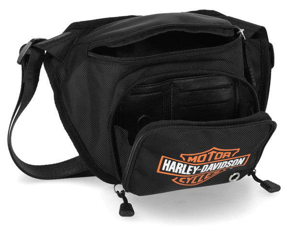 Harley-Davidson Bar and Shield Nylon Hip Bag – Black