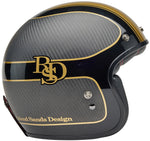 Bell Custom 500 Carbon RSD Open Face Helmet Black/Gold - Limited Edition