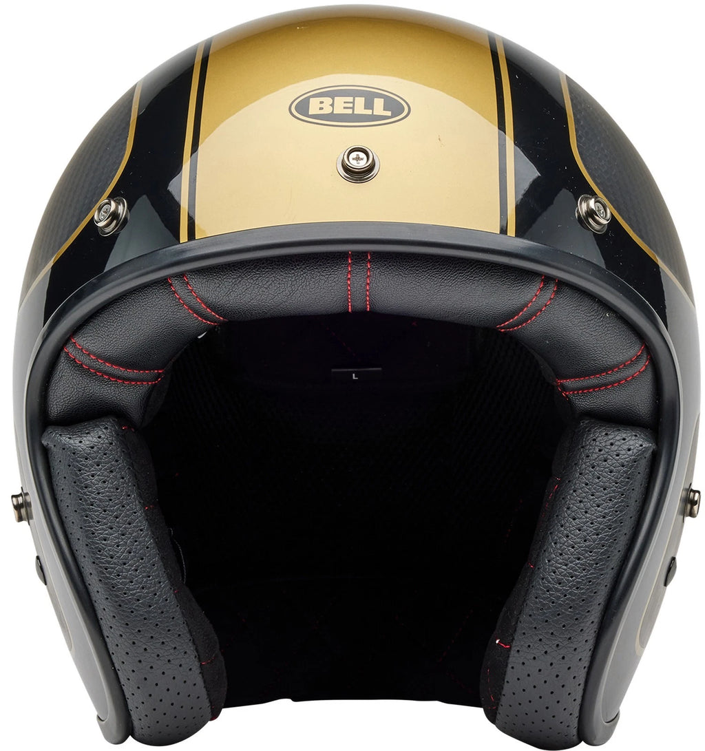 Bell Helmets Bell Custom 500 Carbon RSD Open Face Helmet Black/Gold - Limited Edition