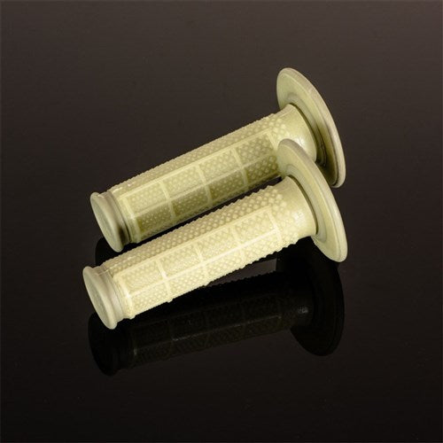RENTHAL GRIPS DUAL COMPOUND ARAMID TAPERED HALF WAFFLE Q70 (G166)