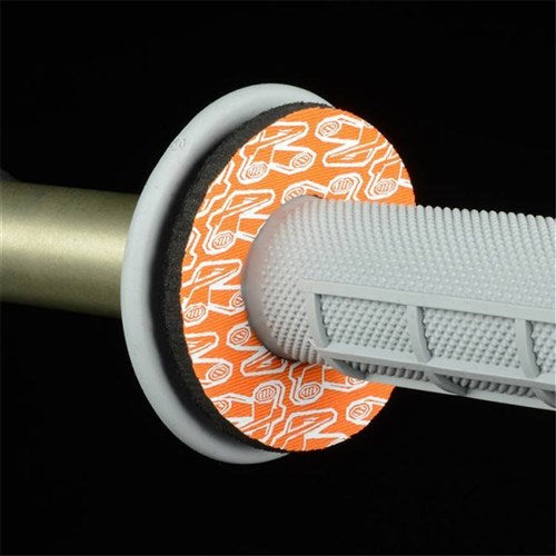 RENTHAL GRIP DONUTZ WHT/ORG (G204)