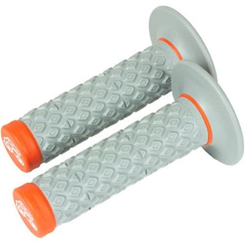 RENTHAL GRIPS DUAL COMP COMFORT - ORG/GRY (G208)
