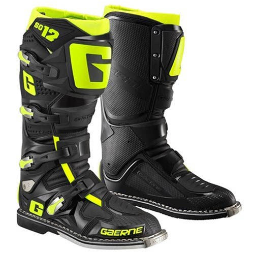 GAERNE SG-12 BOOT BLK/YEL 48 (13)