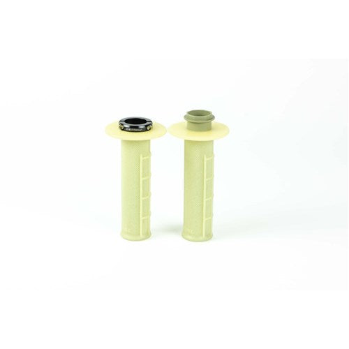 RENTHAL GRIPS MX R-WORKS LOCK-ON HALF WAFFLE - ARAMID (G237)