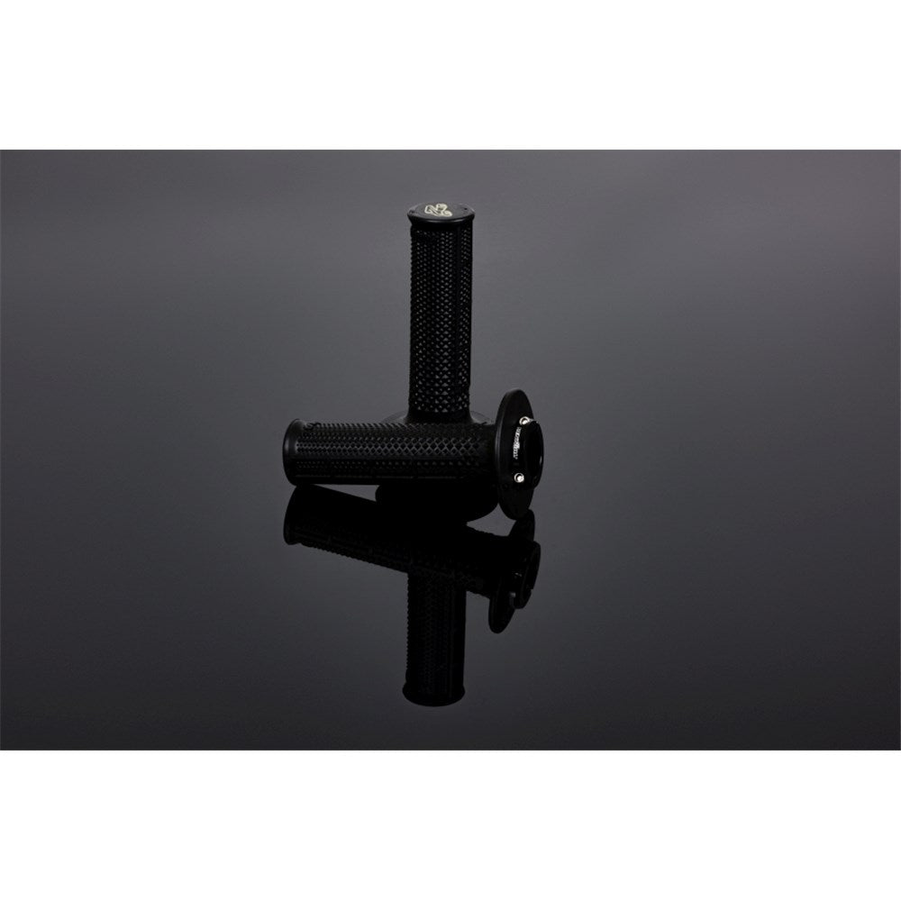 RENTHAL GRIPS MX R-WORKS LOCK-ON TAPERED/HALF WAFFLE - ULTRATACKY (G239)