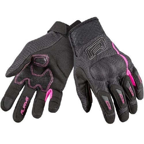 RJAYS FLOW LADIES GLV BLK/PNK (LG)