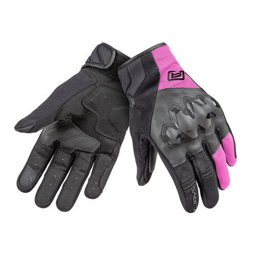 RJAYS COOL-TEC LADIES GLV BLK/PNK (SM)