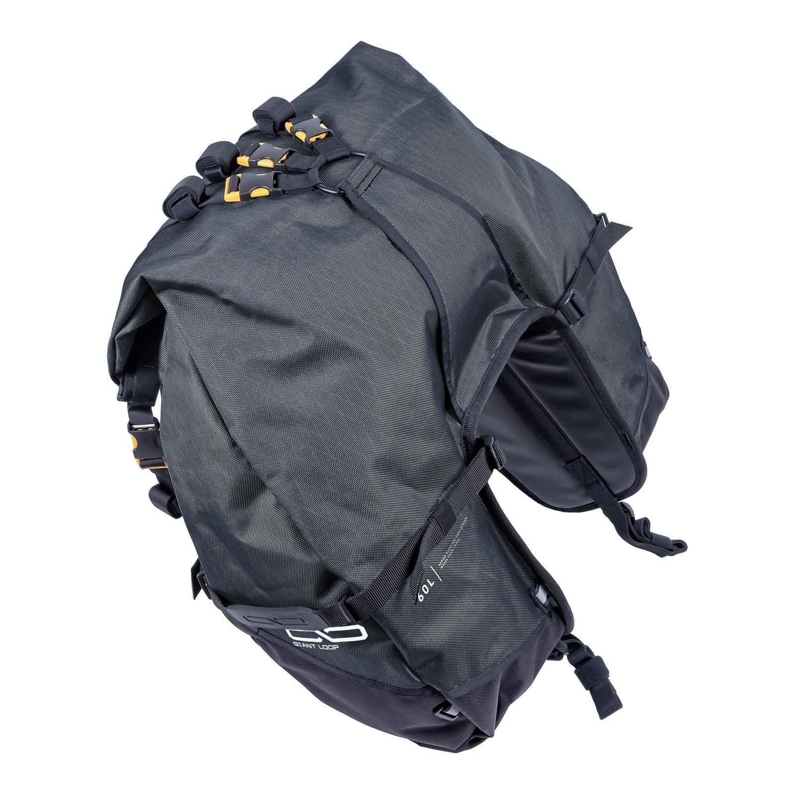Giant Loop Great Basin Saddlebag ??6 Black 68L
