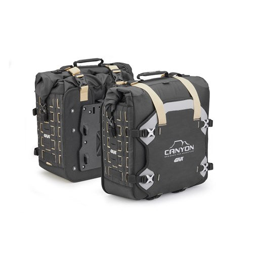 GIVI GRT CANYON SOFT PANNIERS (PAIR) UNIFIT SYSTEM (FOR USE WITH PL/PLR FRAMES)